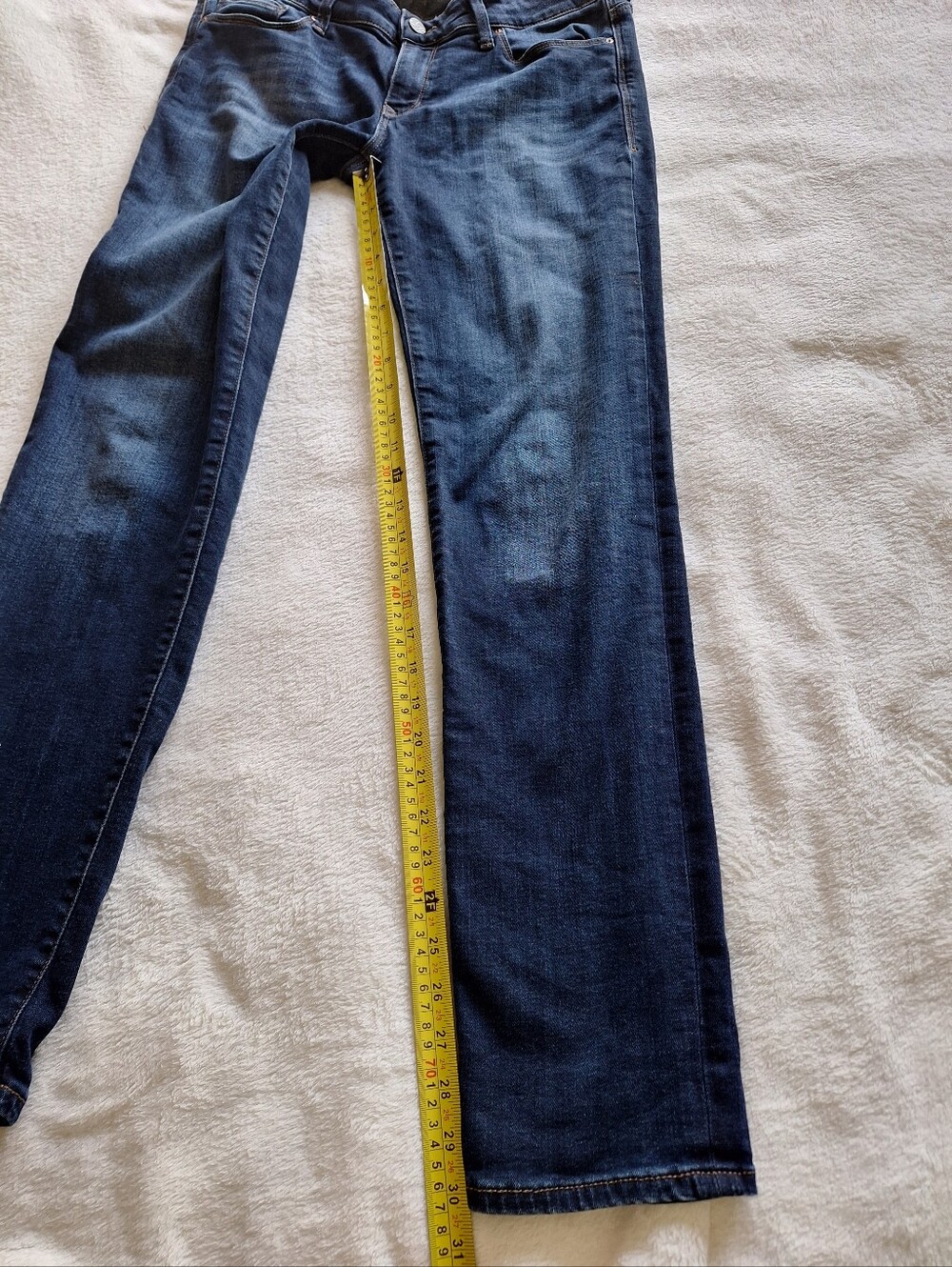 Mavi Emma Slim Boyfriend Dark Wash Stretch Denim Jeans Size 28 x 32 - Picture 2 of 9